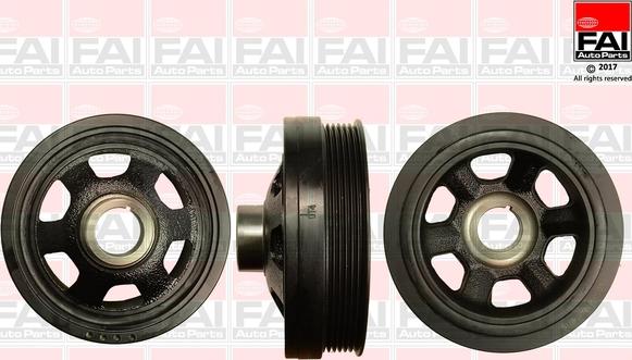 FAI AutoParts FVD1002 - Puleggia cinghia, Albero a gomiti autozon.pro