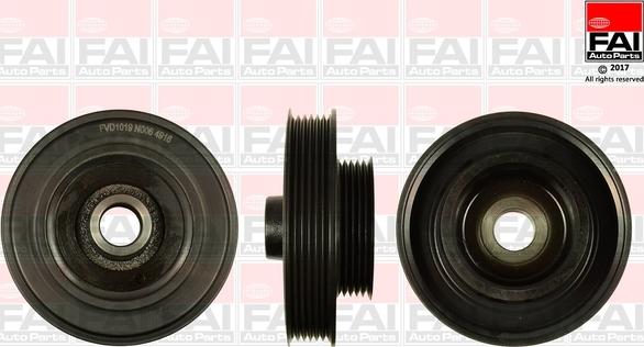 FAI AutoParts FVD1019 - Puleggia cinghia, Albero a gomiti autozon.pro