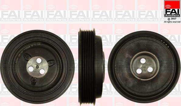 FAI AutoParts FVD1010 - Puleggia cinghia, Albero a gomiti autozon.pro