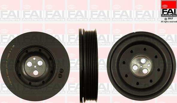 FAI AutoParts FVD1018 - Puleggia cinghia, Albero a gomiti autozon.pro