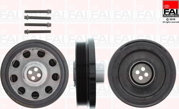 FAI AutoParts FVD1013K - Puleggia cinghia, Albero a gomiti autozon.pro