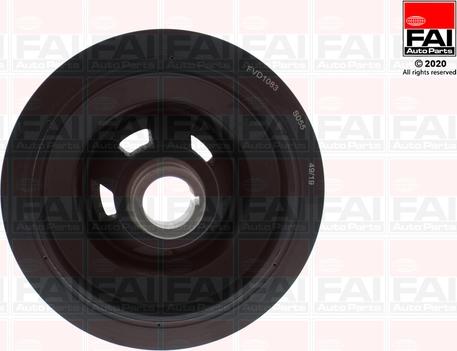 FAI AutoParts FVD1083 - Puleggia cinghia, Albero a gomiti autozon.pro