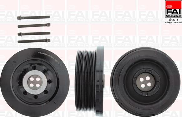 FAI AutoParts FVD1035K - Puleggia cinghia, Albero a gomiti autozon.pro