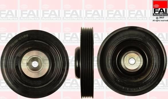 FAI AutoParts FVD1030 - Puleggia cinghia, Albero a gomiti autozon.pro