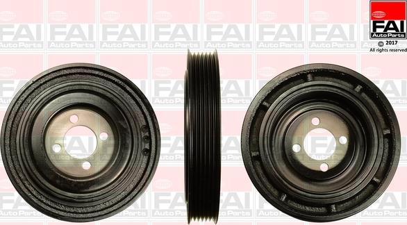 FAI AutoParts FVD1031 - Puleggia cinghia, Albero a gomiti autozon.pro