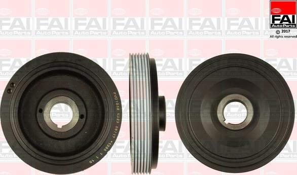 FAI AutoParts FVD1038 - Puleggia cinghia, Albero a gomiti autozon.pro