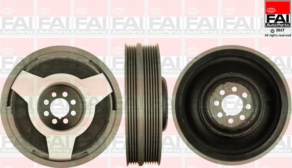 FAI AutoParts FVD1037 - Puleggia cinghia, Albero a gomiti autozon.pro