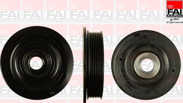 FAI AutoParts FVD1025 - Puleggia cinghia, Albero a gomiti autozon.pro