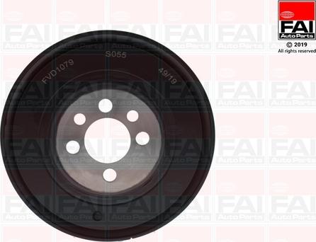 FAI AutoParts FVD1079 - Puleggia cinghia, Albero a gomiti autozon.pro