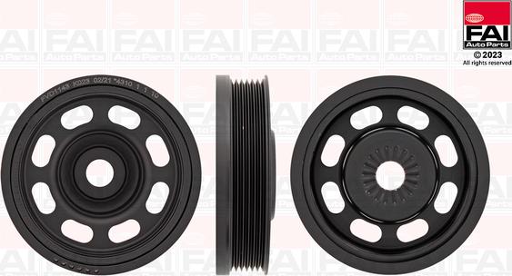 FAI AutoParts FVD1143 - Puleggia cinghia, Albero a gomiti autozon.pro