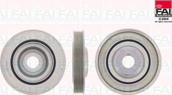 FAI AutoParts FVD1128 - Puleggia cinghia, Albero a gomiti autozon.pro