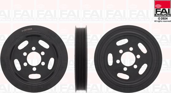 FAI AutoParts FVD1223 - Puleggia cinghia, Albero a gomiti autozon.pro