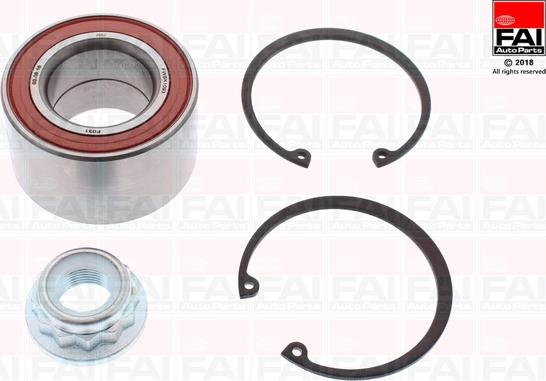 FAI AutoParts FWBK1093 - Kit cuscinetto ruota autozon.pro