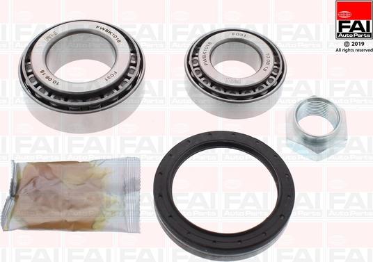 FAI AutoParts FWBK1018 - Kit cuscinetto ruota autozon.pro