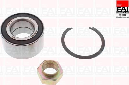 FAI AutoParts FWBK1025 - Kit cuscinetto ruota autozon.pro