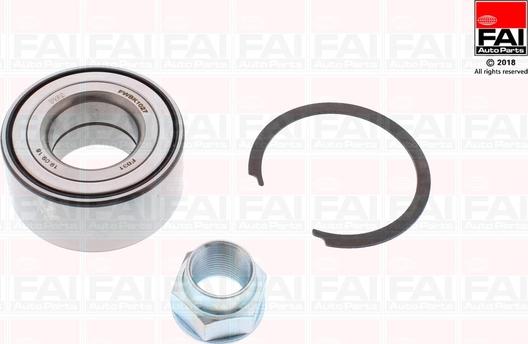 FAI AutoParts FWBK1027 - Kit cuscinetto ruota autozon.pro