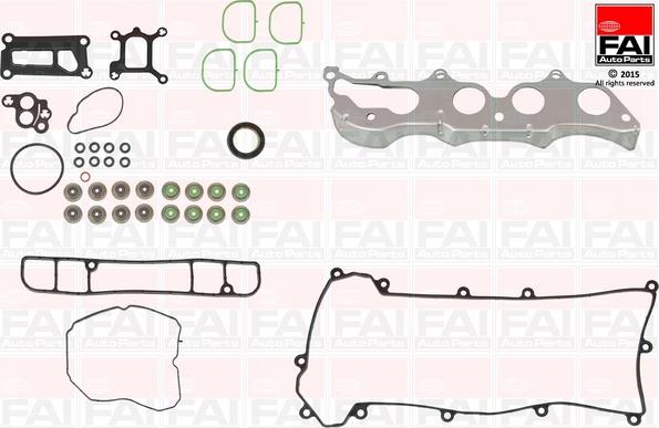 FAI AutoParts HS1078NH - Kit guarnizioni, Testata autozon.pro