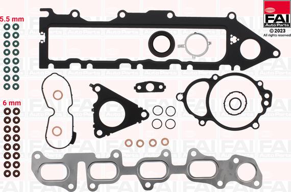 FAI AutoParts HS1718NH - Kit guarnizioni, Testata autozon.pro