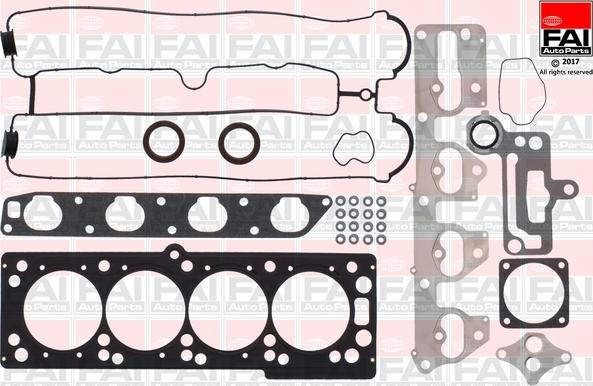 FAI AutoParts HS2207 - Kit guarnizioni, Testata autozon.pro