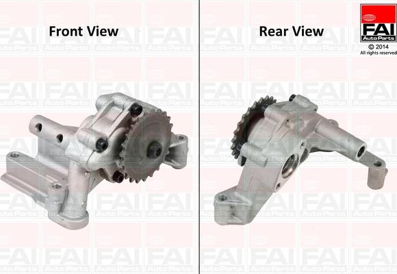 FAI AutoParts OP310 - Pompa olio autozon.pro