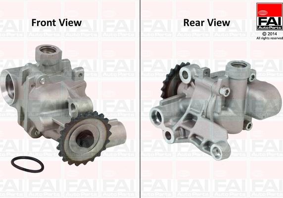 FAI AutoParts OP313 - Pompa olio autozon.pro