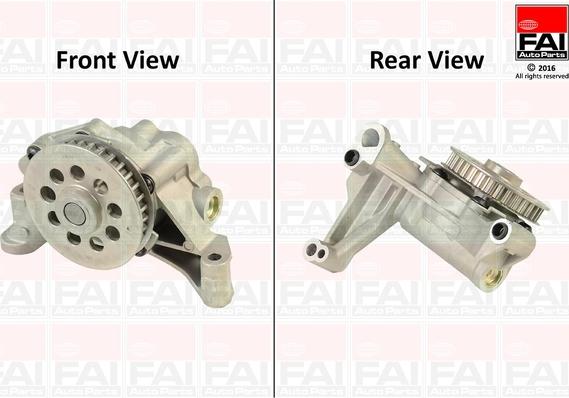 FAI AutoParts OP329 - Pompa olio autozon.pro