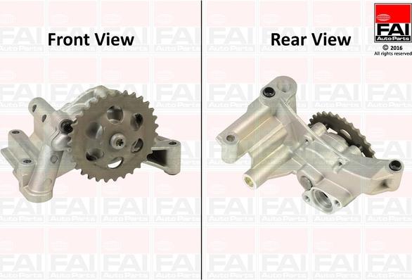 FAI AutoParts OP328 - Pompa olio autozon.pro