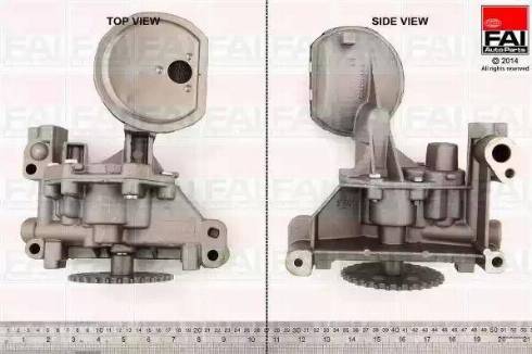 FAI AutoParts OP219 - Pompa olio autozon.pro