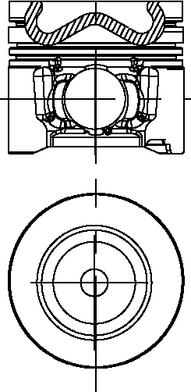 FAI AutoParts PK148-000 - Pistone autozon.pro