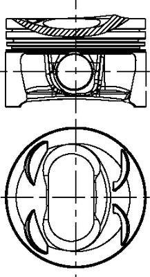 FAI AutoParts PK122-050 - Pistone autozon.pro