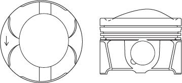 FAI AutoParts PK26-000 - Pistone autozon.pro