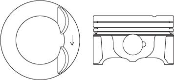 FAI AutoParts PK28-000 - Pistone autozon.pro