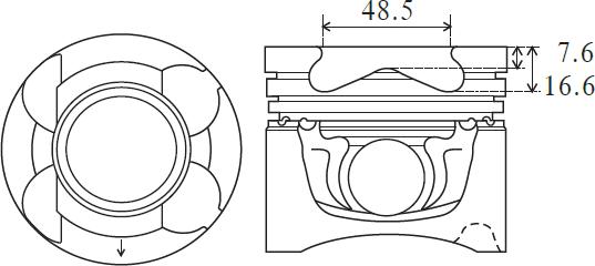 FAI AutoParts PK27-000 - Pistone autozon.pro