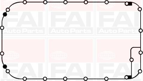 FAI AutoParts SG752 - Guarnizione, Coppa olio autozon.pro