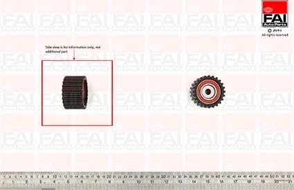 FAI AutoParts T9443 - Galoppino / Guidacinghia, Cinghia dentata autozon.pro