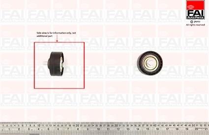 FAI AutoParts T9596 - Galoppino / Guidacinghia, Cinghia Poly-V autozon.pro