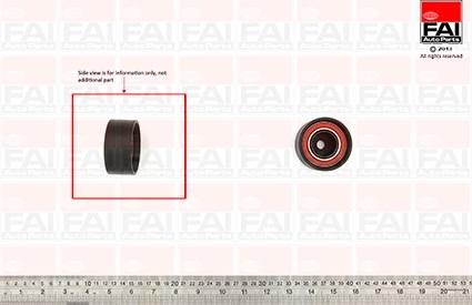 FAI AutoParts T9568 - Galoppino / Guidacinghia, Cinghia dentata autozon.pro