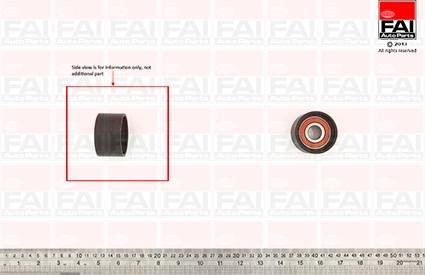 FAI AutoParts T9515 - Galoppino / Guidacinghia, Cinghia dentata autozon.pro