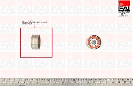 FAI AutoParts T9527 - Galoppino / Guidacinghia, Cinghia dentata autozon.pro