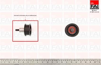 FAI AutoParts T9358 - Galoppino / Guidacinghia, Cinghia dentata autozon.pro