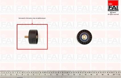 FAI AutoParts T9364 - Galoppino / Guidacinghia, Cinghia dentata autozon.pro