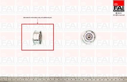 FAI AutoParts T9307 - Rullo tenditore, Cinghia dentata autozon.pro