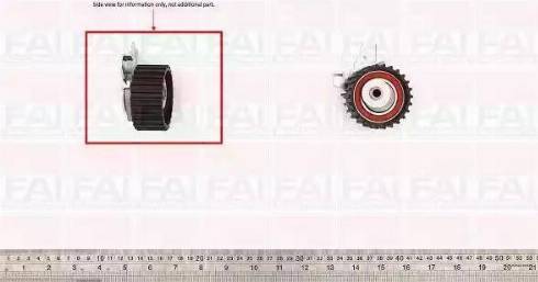 FAI AutoParts T9383 - Rullo tenditore, Cinghia dentata autozon.pro