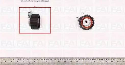 FAI AutoParts T9376 - Rullo tenditore, Cinghia dentata autozon.pro