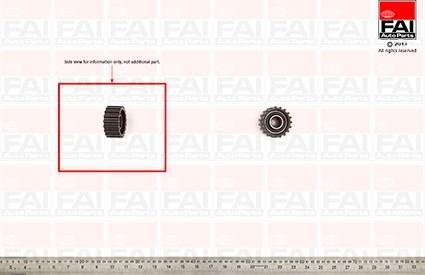 FAI AutoParts T9244 - Galoppino / Guidacinghia, Cinghia dentata autozon.pro