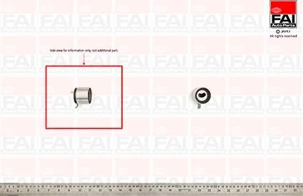 FAI AutoParts T9267 - Rullo tenditore, Cinghia dentata autozon.pro