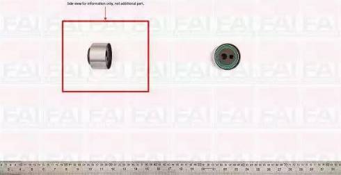 FAI AutoParts T9287 - Rullo tenditore, Cinghia dentata autozon.pro