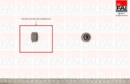 FAI AutoParts T6697 - Rullo tenditore, Cinghia dentata autozon.pro