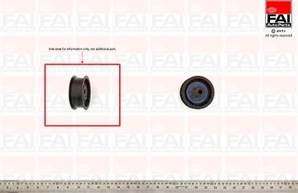 FAI AutoParts T6810 - Rullo tenditore, Cinghia dentata autozon.pro