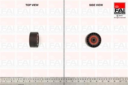 FAI AutoParts T1161 - Galoppino / Guidacinghia, Cinghia dentata autozon.pro